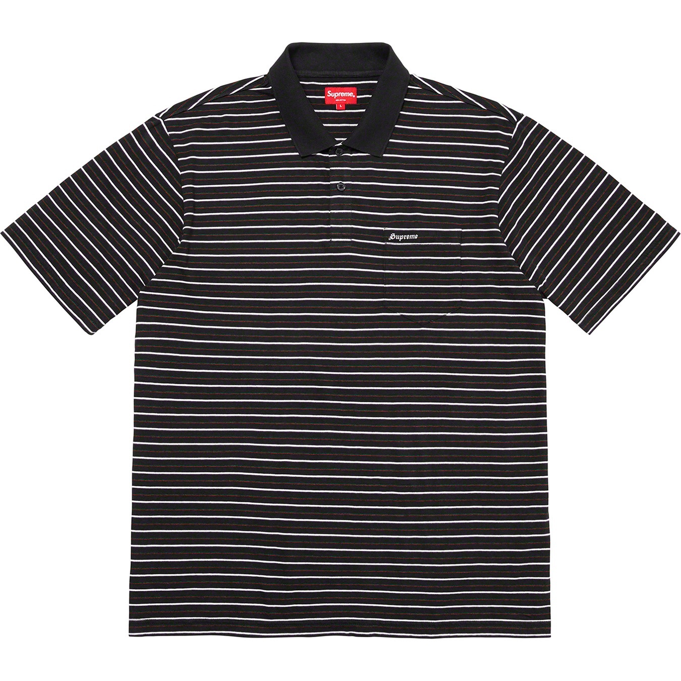 Thin Stripe Polo view 4